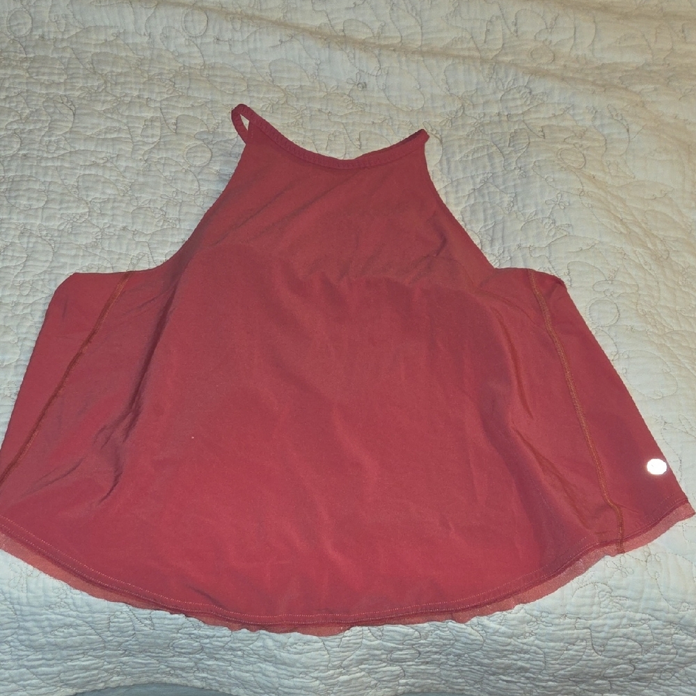 Lululemon Athletica Asymmetrical Relaxed Tank With Built In Bra